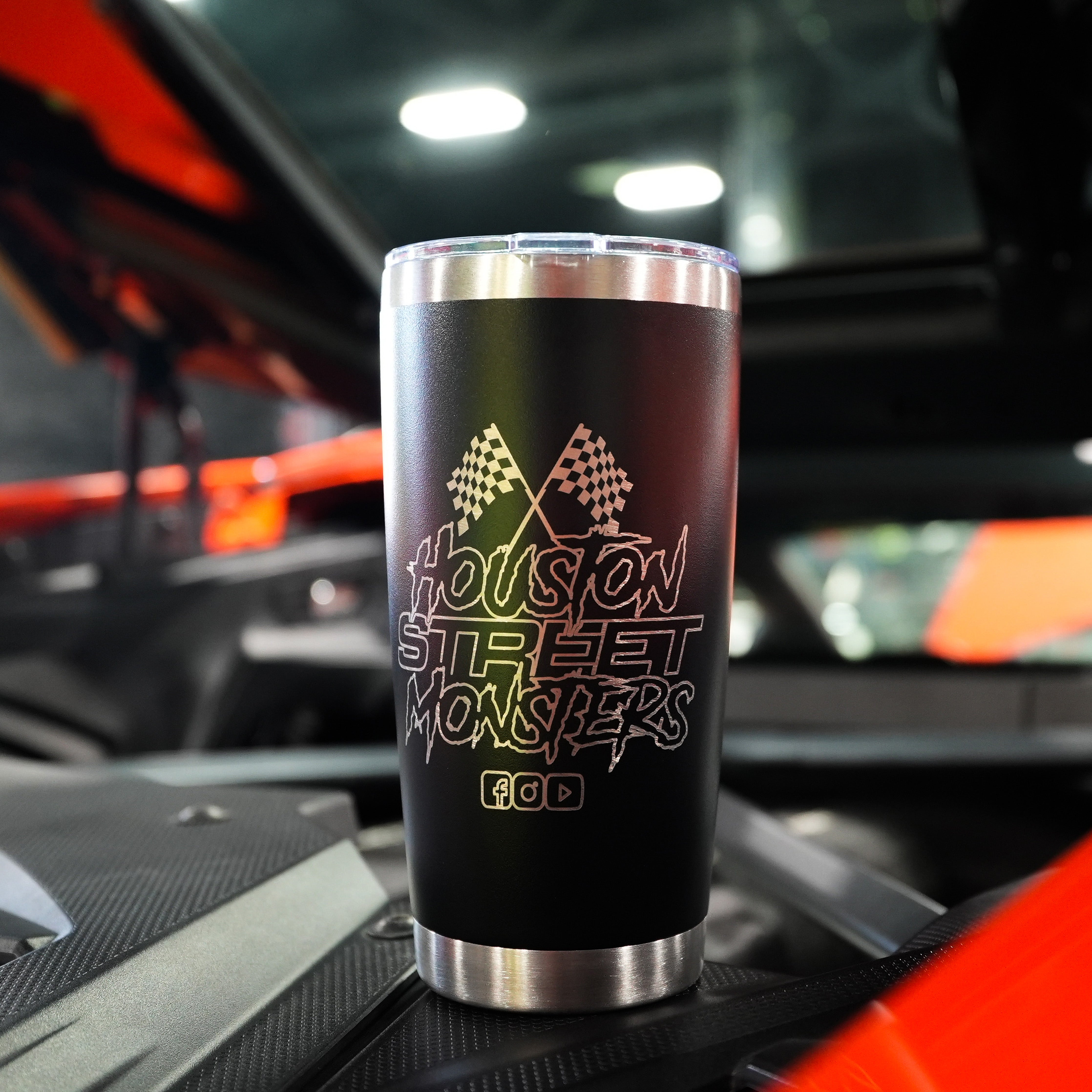 20oz Black HSM Tumbler