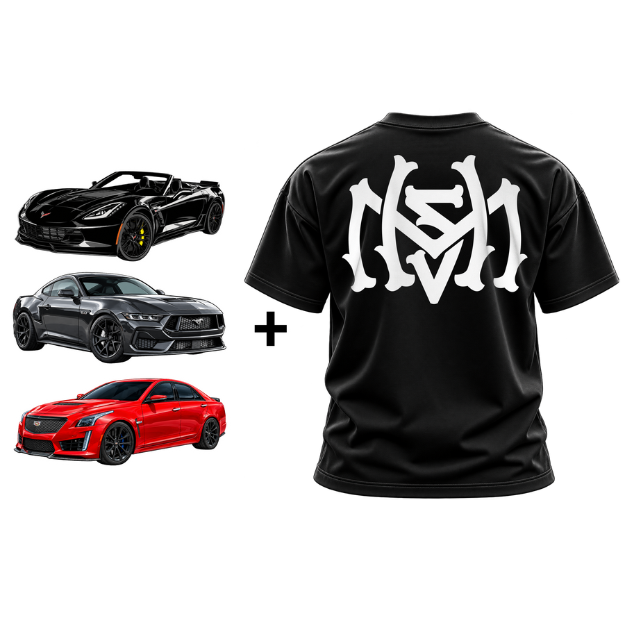 HSM Bones Shirt & Triple Decal Package Bundle (Mens)