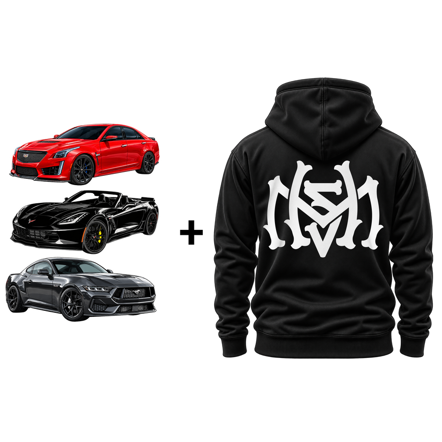 HSM Bones Hoodie & Triple Decal package Bundle