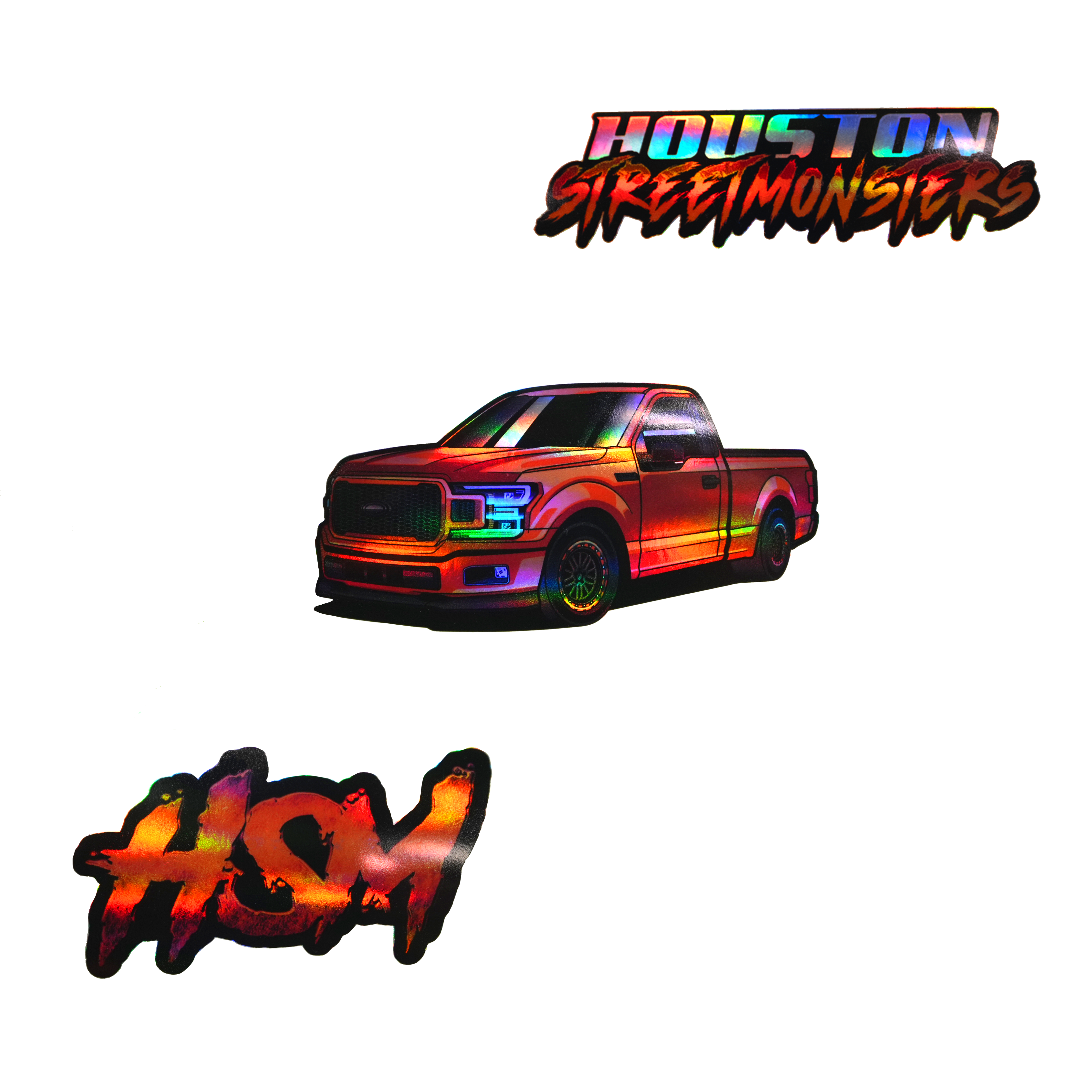 Lil Oj Clone Shirt and Triple Decal Package Bundle  (MENS)