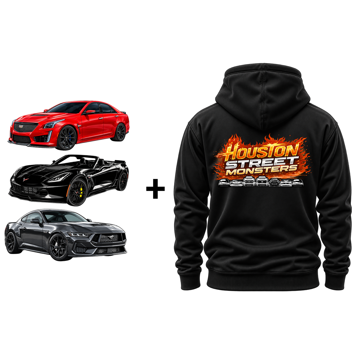HSM Fleet Hoodie & Triple Decal package Bundle