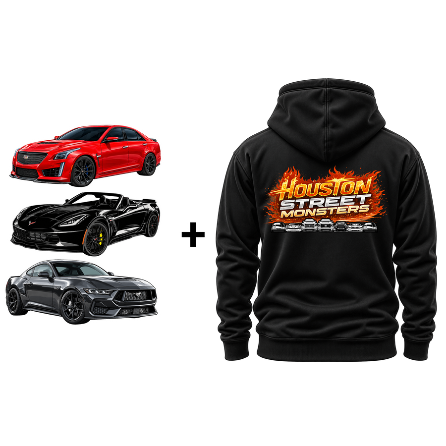 HSM Fleet Hoodie & Triple Decal Package Bundle