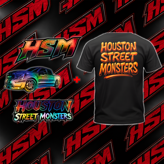 HSM Bubble Shirt & Triple Decal Package Bundle (MENS)