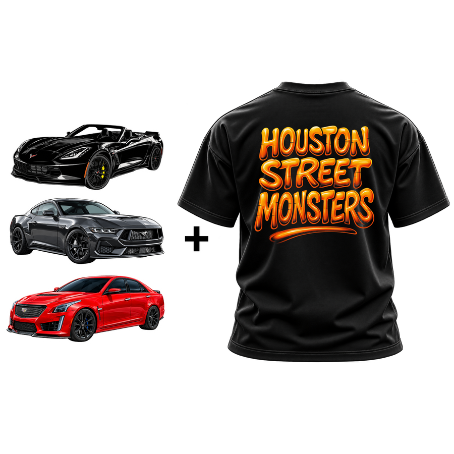 HSM Bubble Shirt & Triple Decal Package Bundle (MENS)