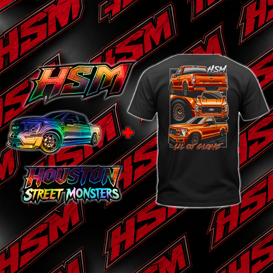 Lil Oj Clone Shirt & Triple Decal Package Bundle (MENS)