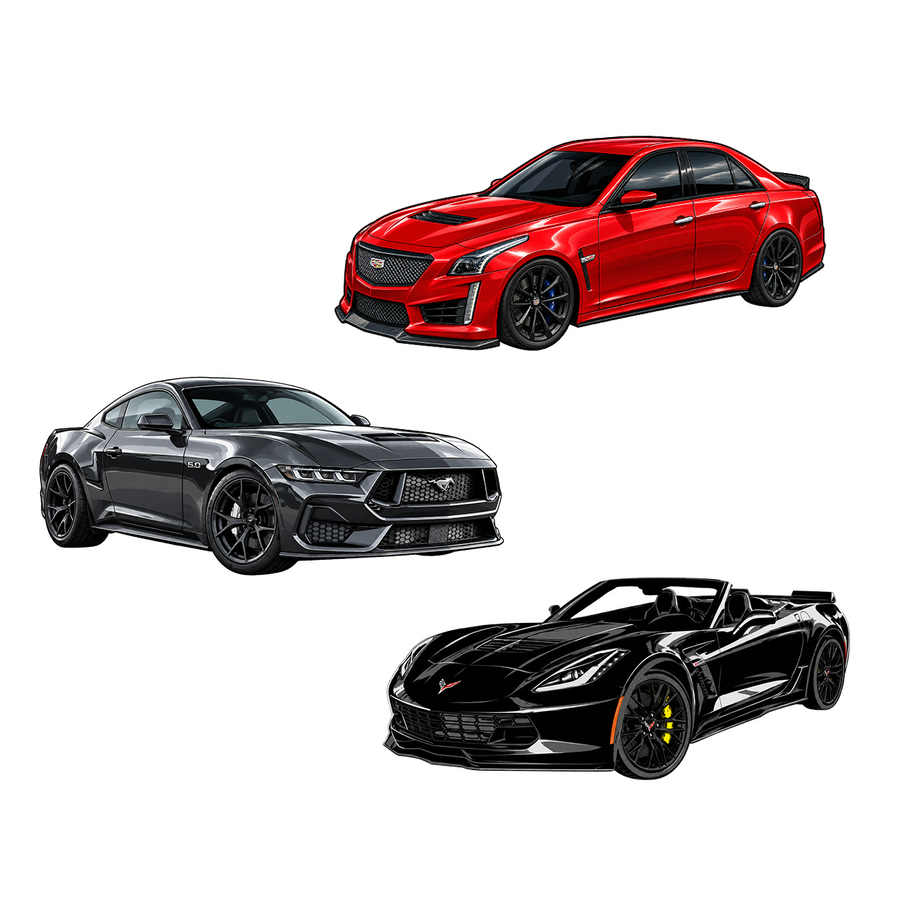 Giveaway Triple Decal Package
