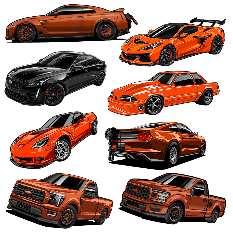 HSM Fleet Decal Combo