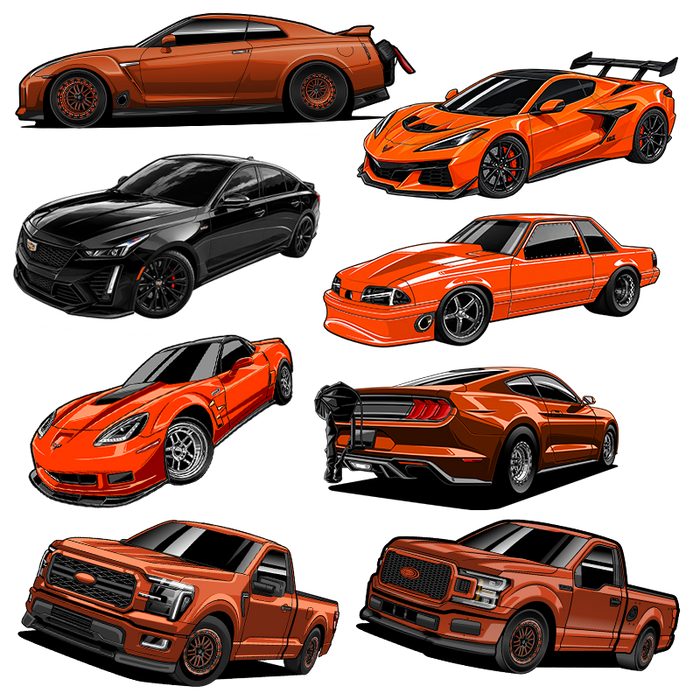 HSM Fleet Decal Combo