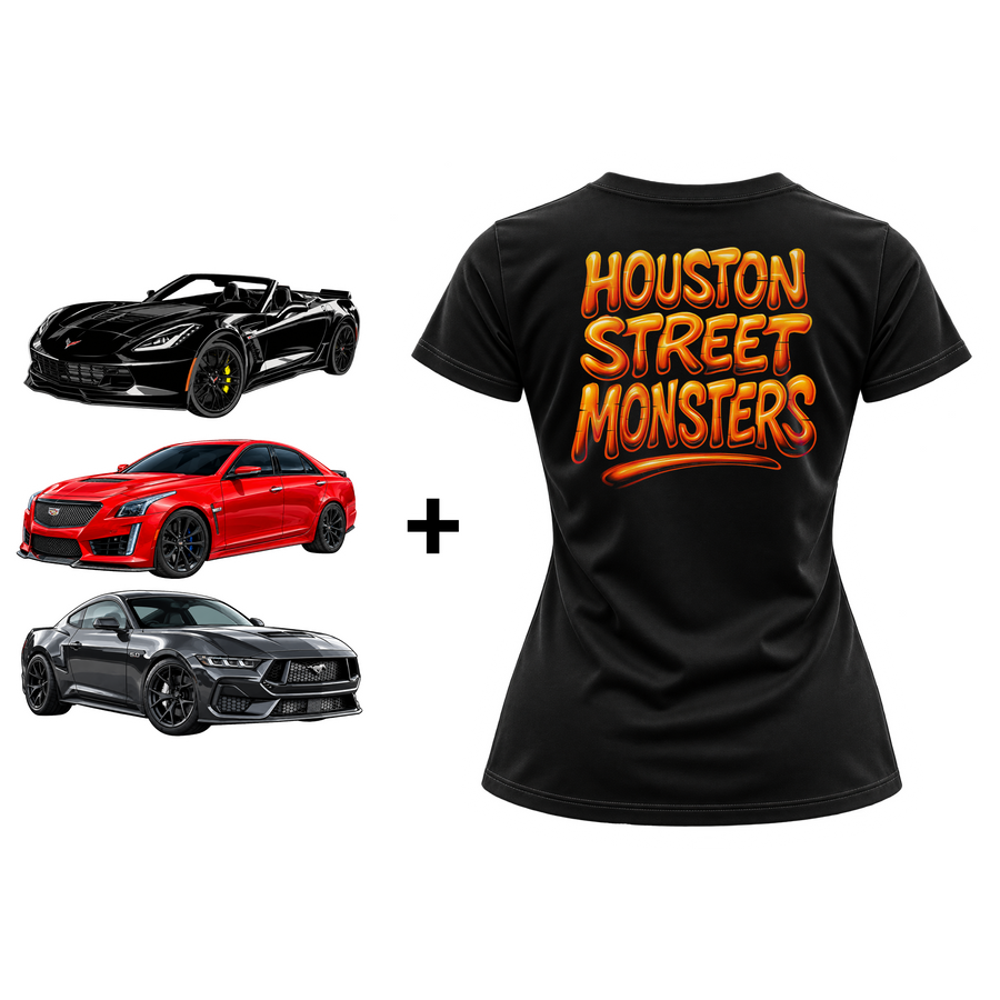 HSM Bubble Shirt & Triple Decal Package Bundle (WOMENS)