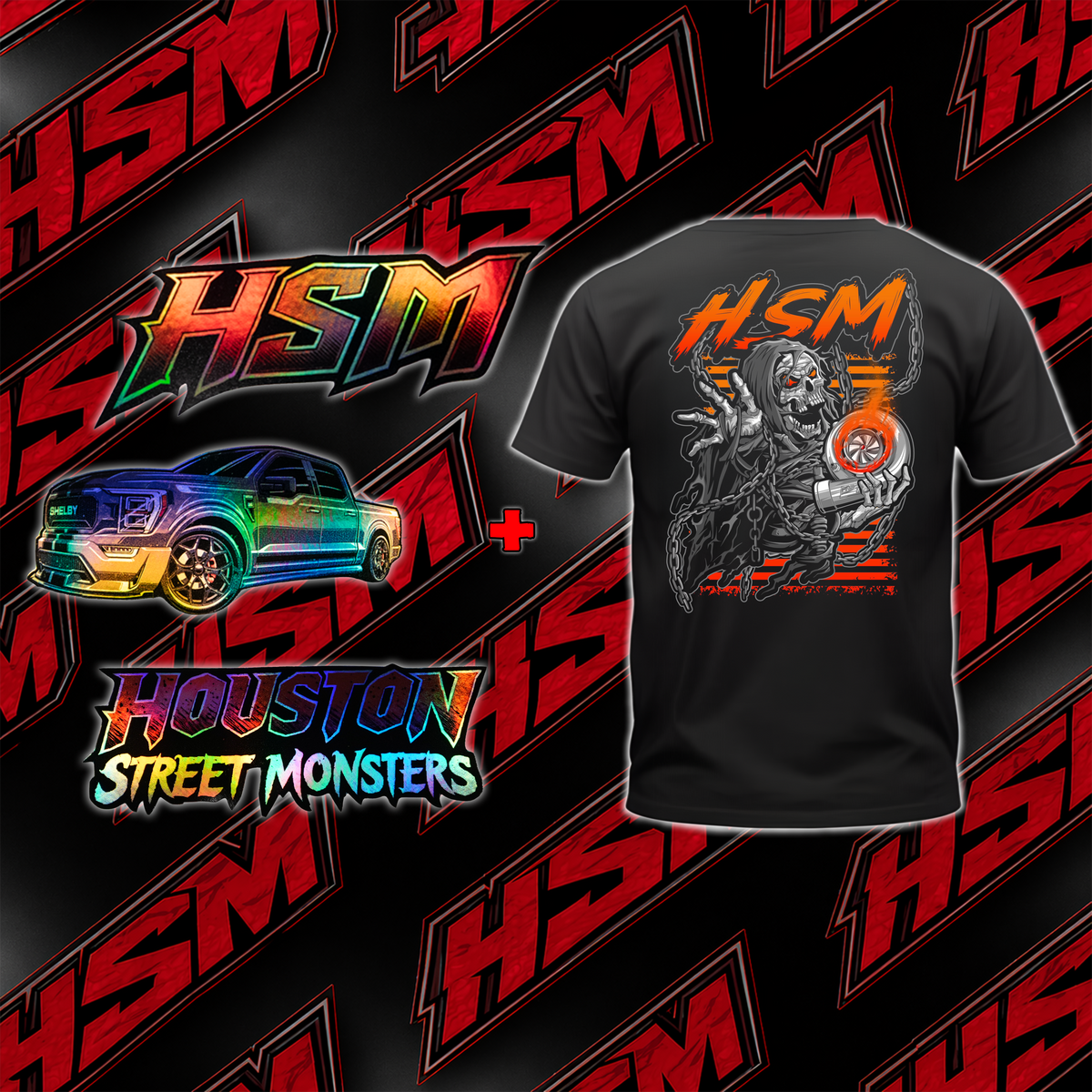HSM Reaper & Triple Decal Package Bundle (MENS)