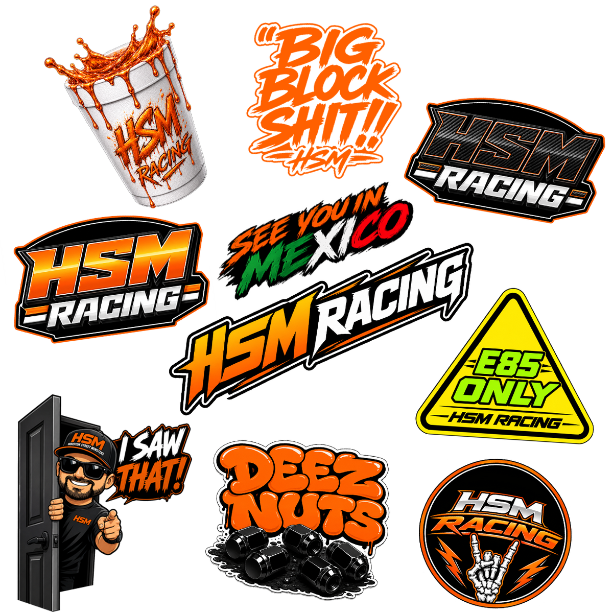 HSM Hard Hat Decal Package