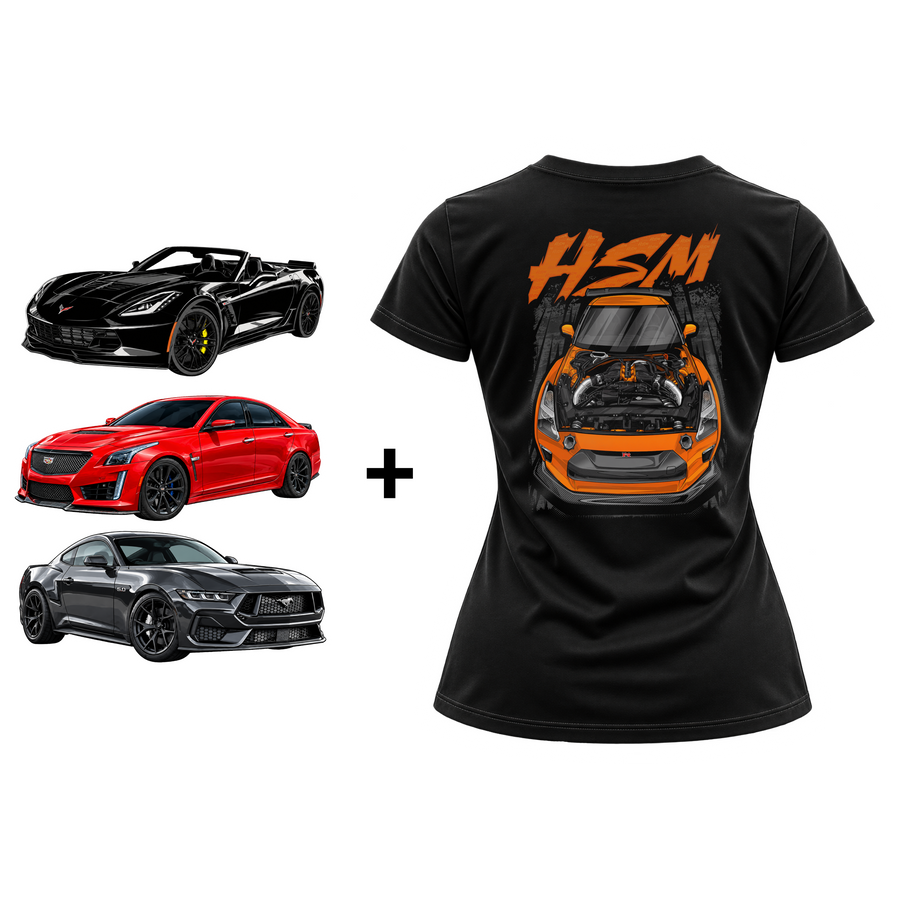 HSM SickGTR & Triple Decal Package Bundle (Womens)