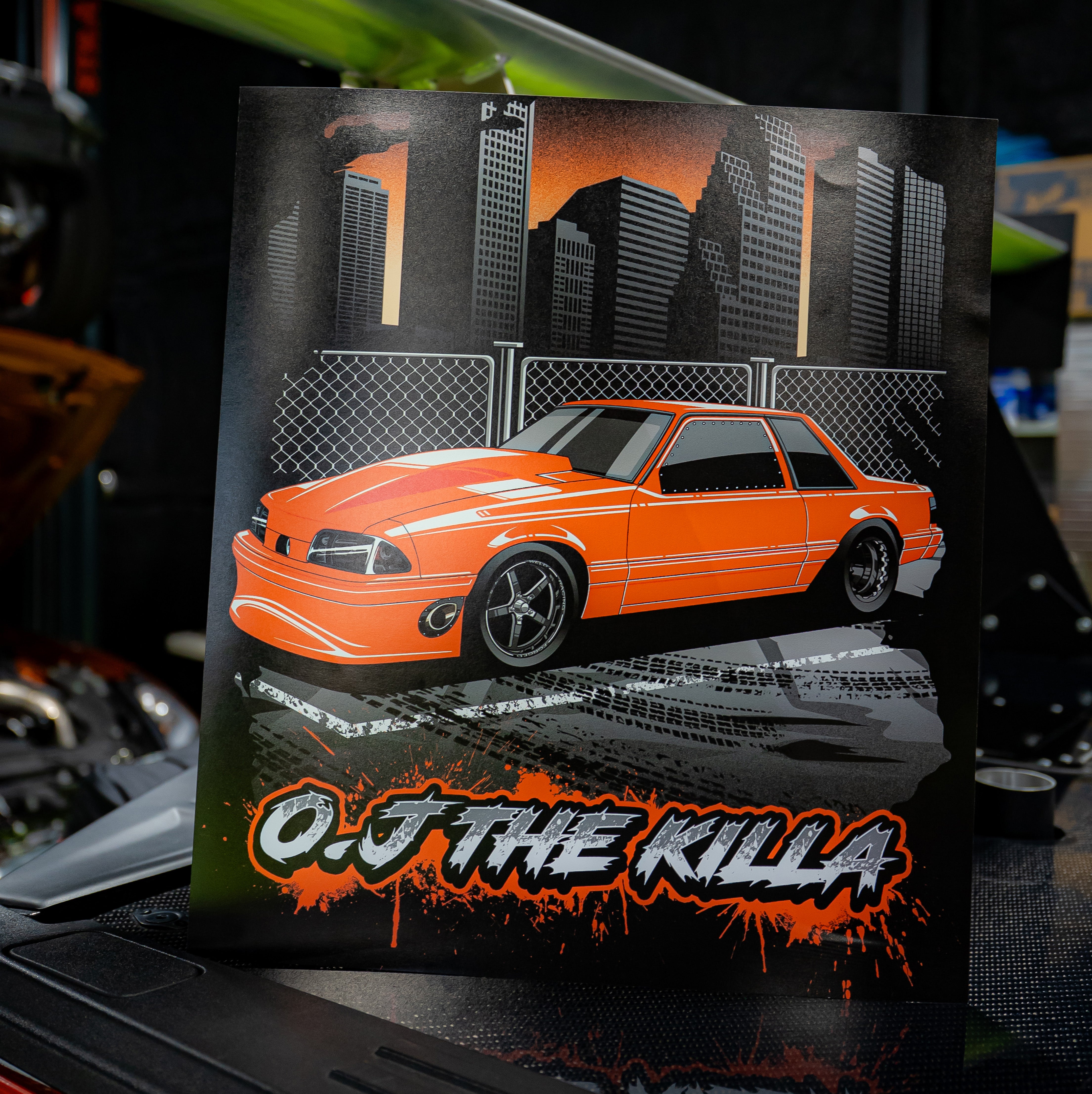 O.J The Killa Poster