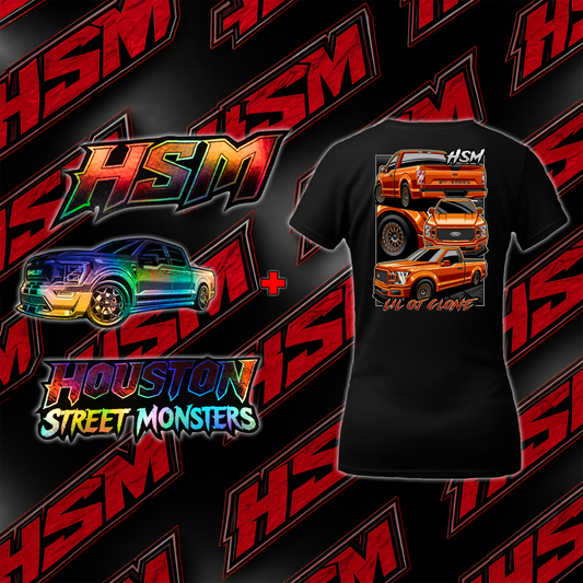 Lil Oj Clone Shirt & Triple Decal Package Bundle (WOMENS)
