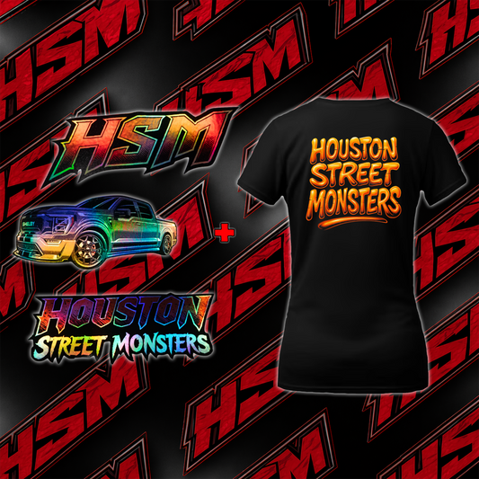 HSM Bubble Shirt & Triple Decal Package Bundle (WOMENS)